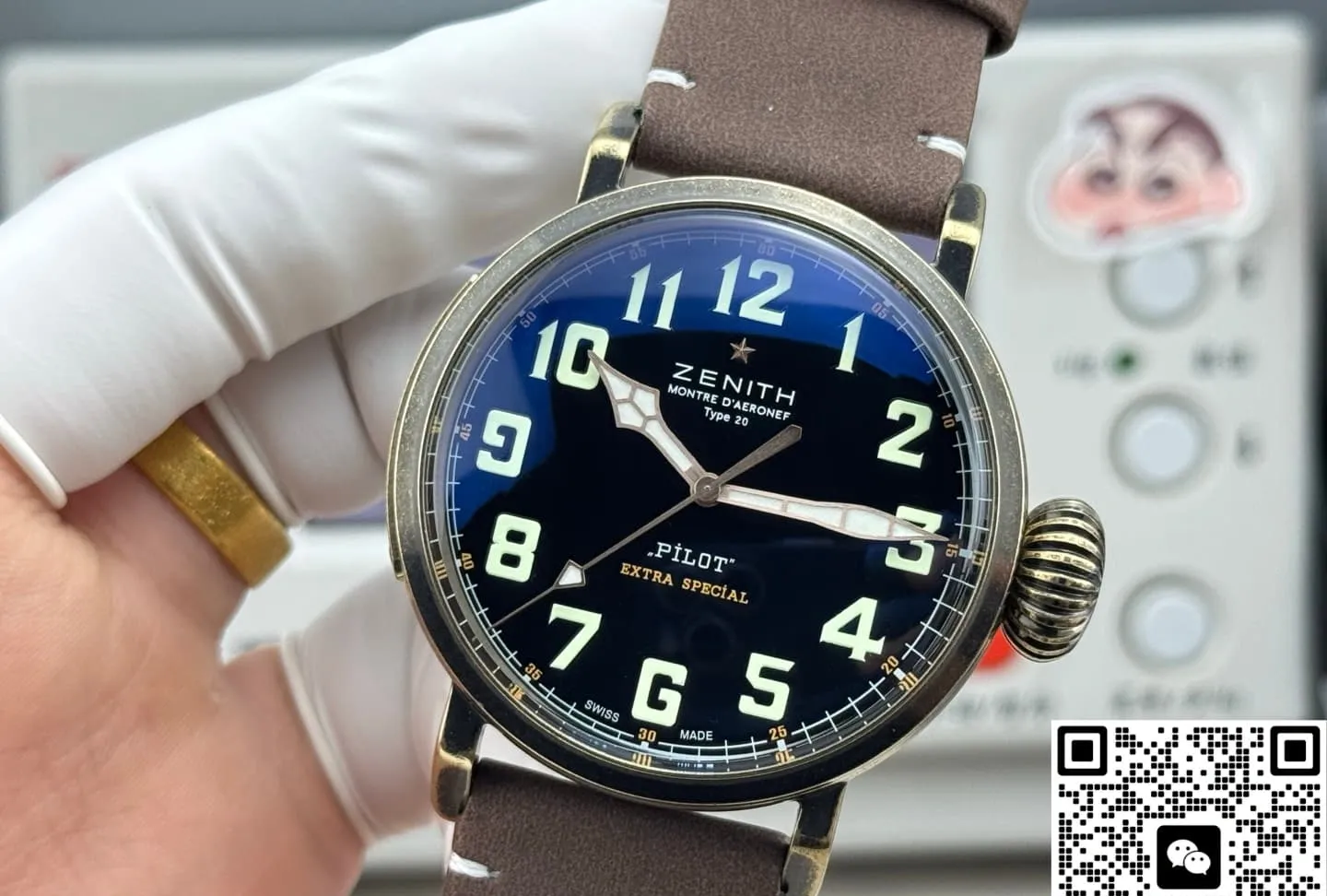 V+ Factory Zenith Pilot 29.2430.679-21.C753 1:1 Best Edition Replica Watch